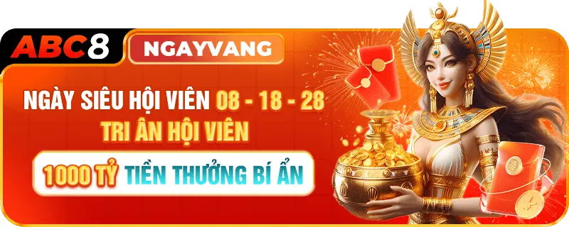 ngày siêu hội viên ABC8